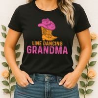 Line Dancing Grandma T Women's T-Shirt thumb 2