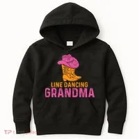 Line Dancing Grandma T Kids Hoodie thumb 0