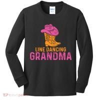 Line Dancing Grandma T Kids Long Sleeve Shirt thumb 0