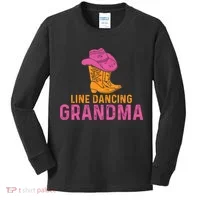 Line Dancing Grandma T Kids Long Sleeve Shirt thumb 0