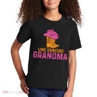 Line Dancing Grandma T Kids T-Shirt thumb 2