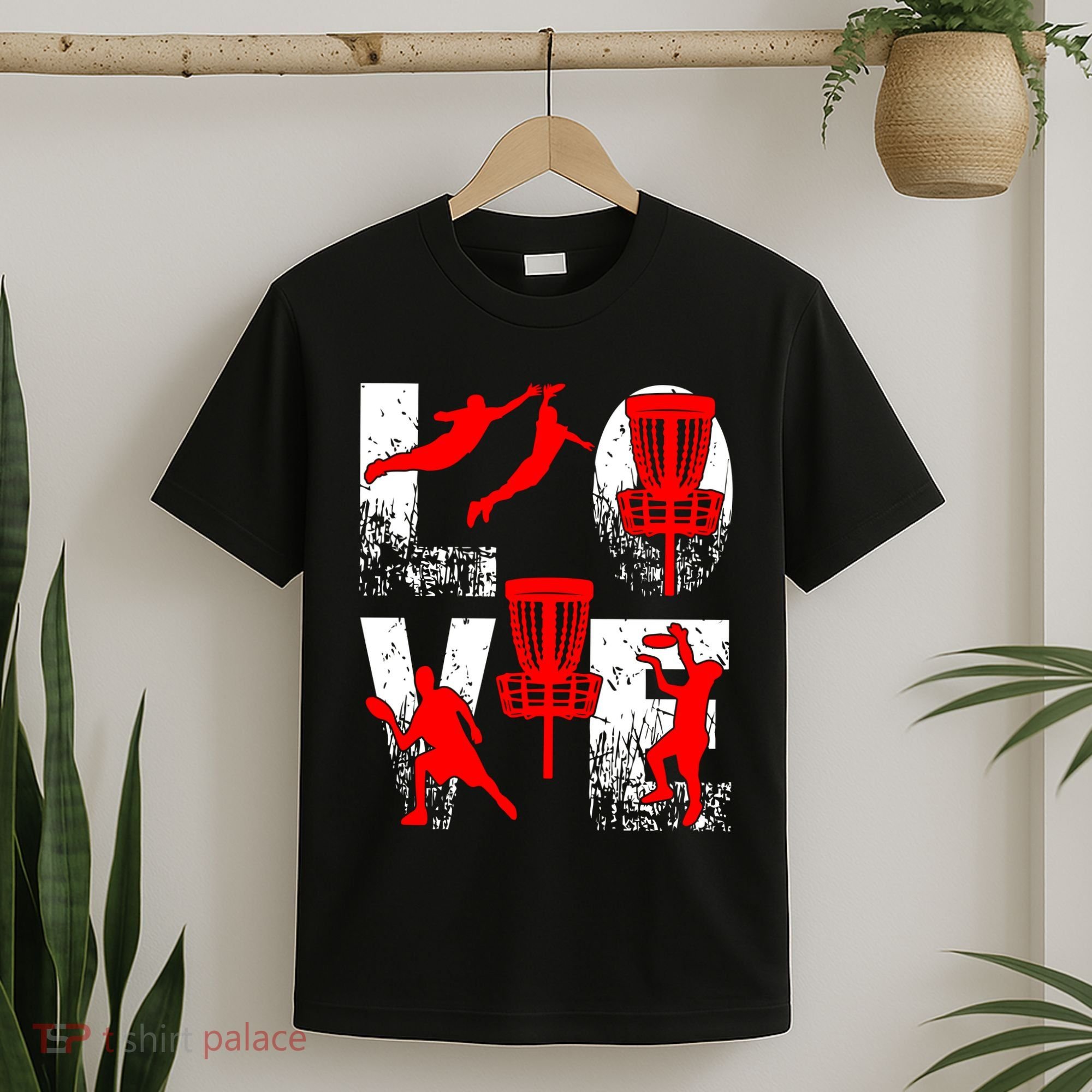 Love Disk Golf Vintage Fun Golfing T-Shirt