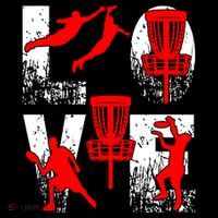 Love Disk Golf Vintage Fun Golfing T-Shirt thumb 7