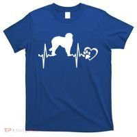 Leonberger Dog Heartbeat Paw Love Funny Puppy Lover Funny Gift T-Shirt thumb 0