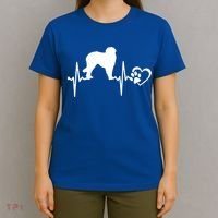 Leonberger Dog Heartbeat Paw Love Funny Puppy Lover Funny Gift T-Shirt thumb 4
