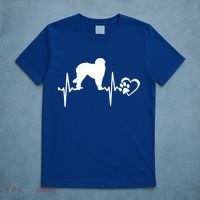 Leonberger Dog Heartbeat Paw Love Funny Puppy Lover Funny Gift T-Shirt thumb 5