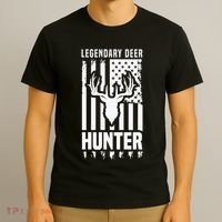 Legendary Deer Hunter Hunting Apparel Graphic T-Shirt thumb 3