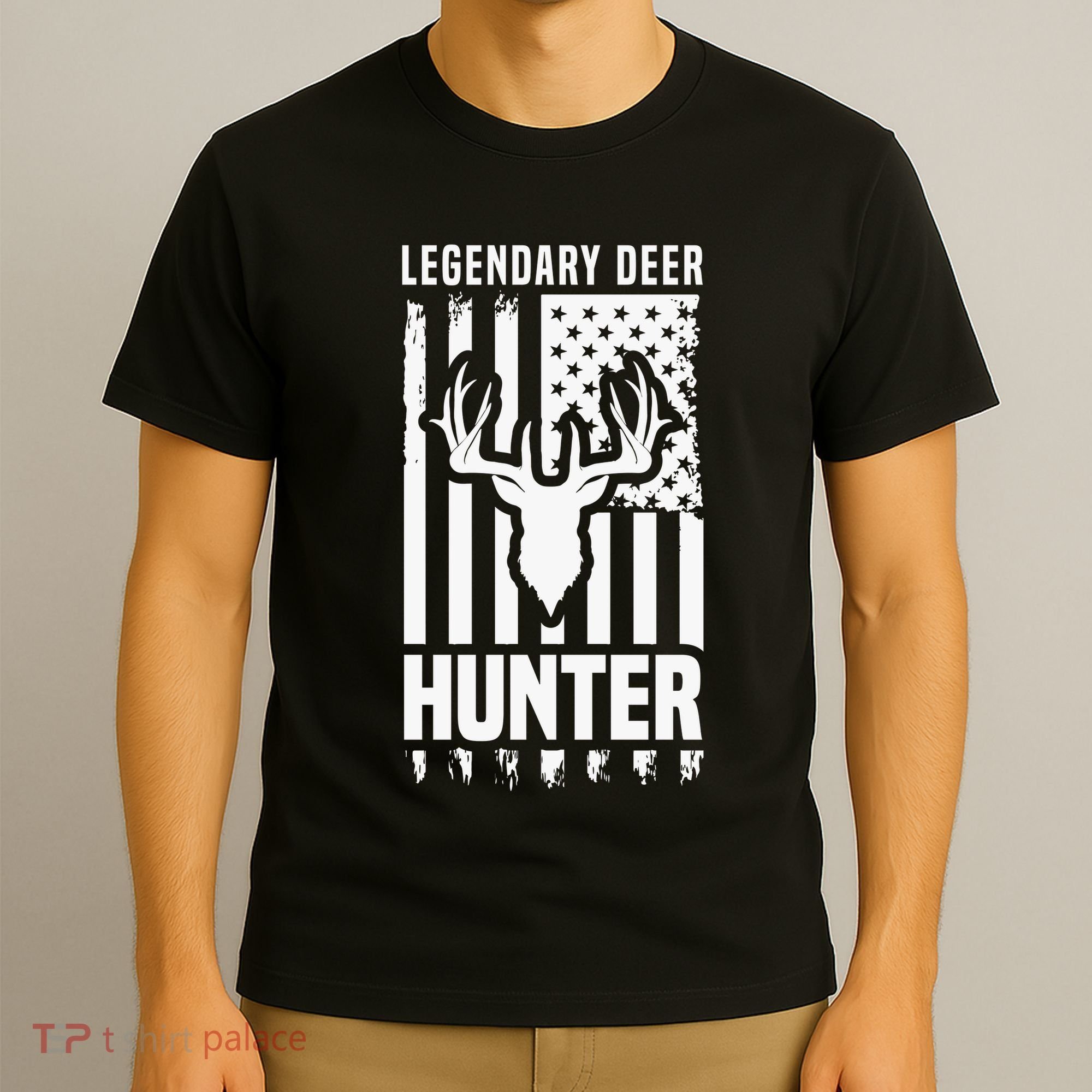 Legendary Deer Hunter Hunting Apparel Graphic T-Shirt