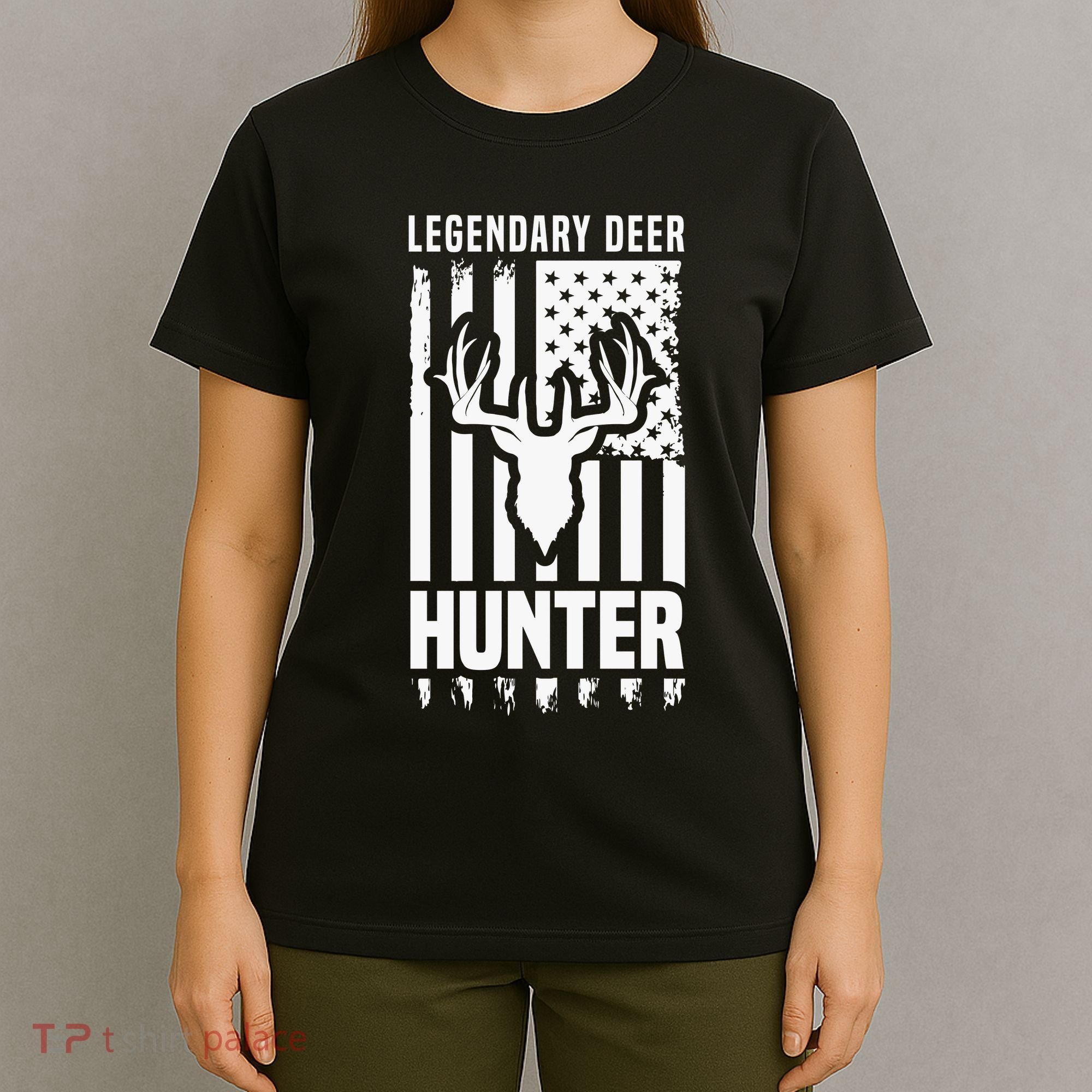 Legendary Deer Hunter Hunting Apparel Graphic T-Shirt
