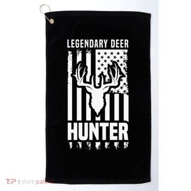Legendary Deer Hunter Hunting Apparel Graphic Golf Towel
