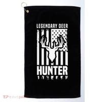 Legendary Deer Hunter Hunting Apparel Graphic Golf Towel thumb 0