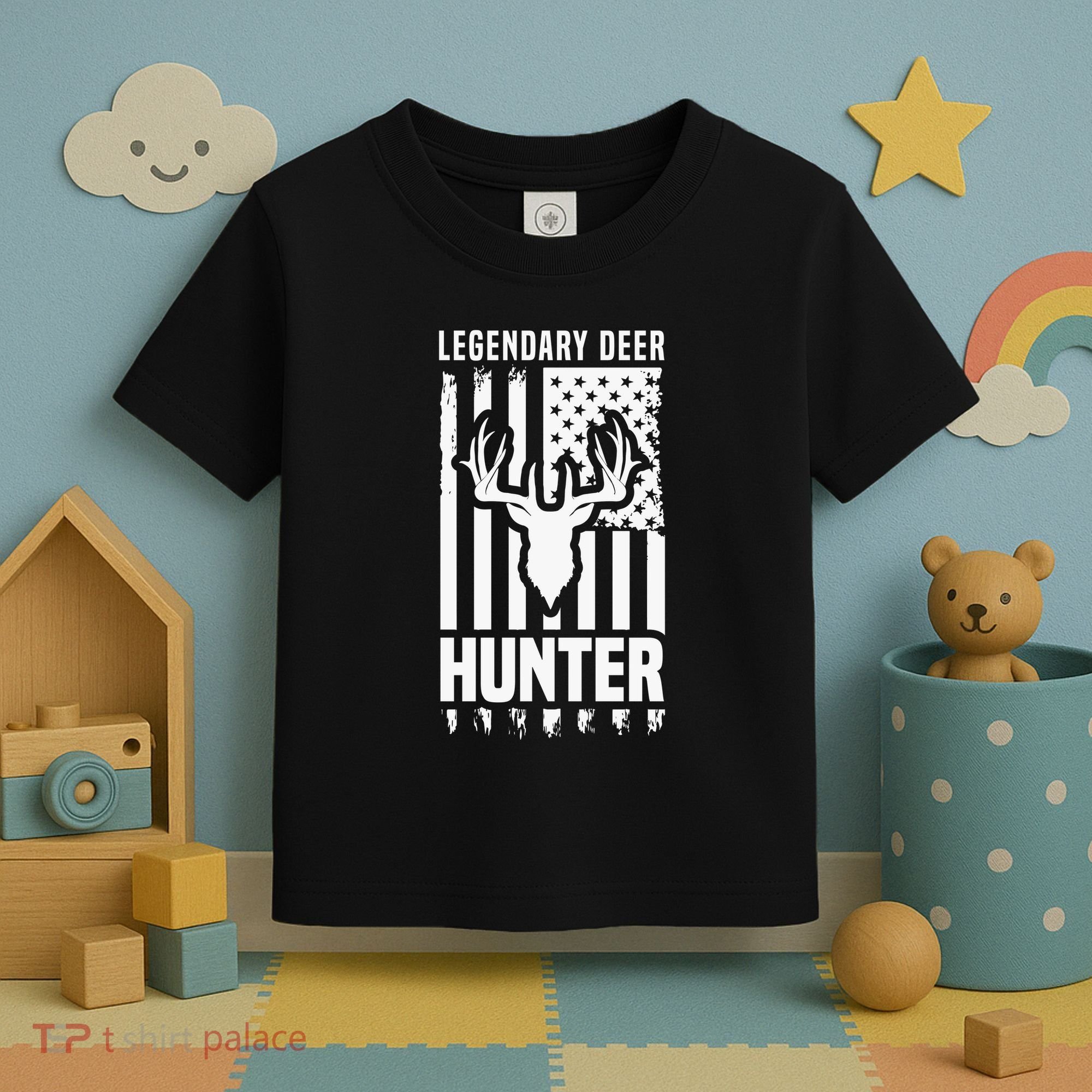 Legendary Deer Hunter Hunting Apparel Graphic Toddler T-Shirt