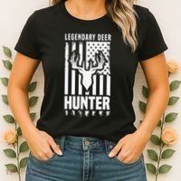 Legendary Deer Hunter Hunting Apparel Graphic Women's T-Shirt thumb 2