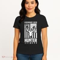 Legendary Deer Hunter Hunting Apparel Graphic Women's T-Shirt thumb 4