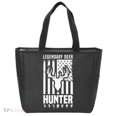 Legendary Deer Hunter Hunting Apparel Graphic Tote Bag