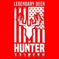 Legendary Deer Hunter Hunting Apparel Graphic Santa Hat thumb 1