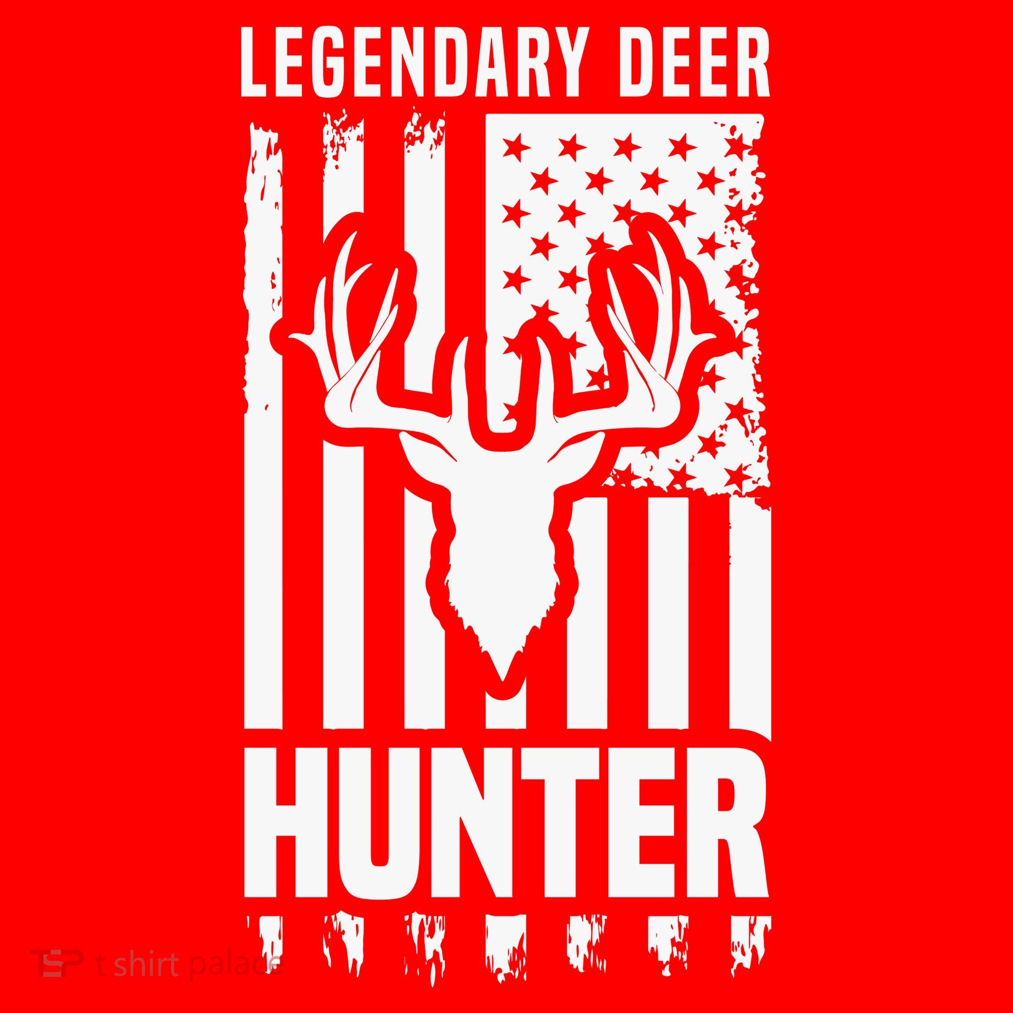 Legendary Deer Hunter Hunting Apparel Graphic Santa Hat