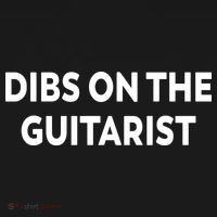Limited Doll Hearted Dibs On The Guitarist Hoodie thumb 2