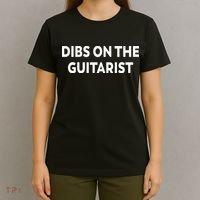 Limited Doll Hearted Dibs On The Guitarist T-Shirt thumb 4