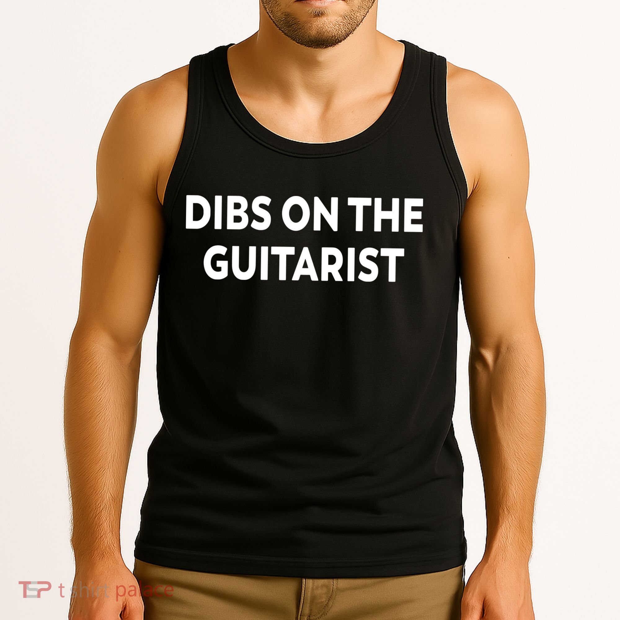 Limited Doll Hearted Dibs On The Guitarist Tank Top