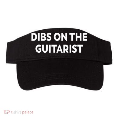 Limited Doll Hearted Dibs On The Guitarist Visor