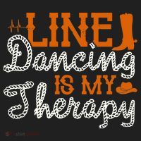 Line Dancing Is My Therapy Line Dance Women's Sweatshirt thumb 2