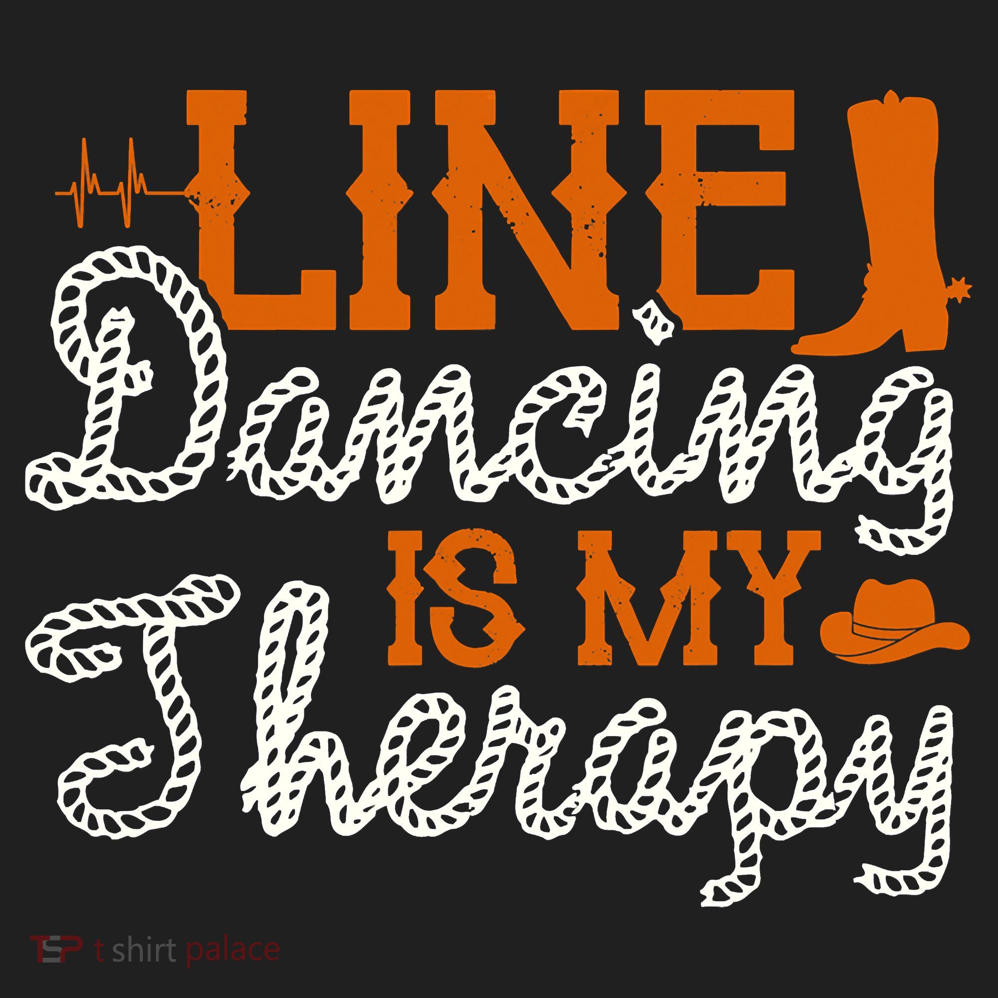 Line Dancing Is My Therapy Line Dance Women's Sweatshirt