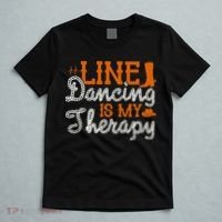 Line Dancing Is My Therapy Line Dance T-Shirt thumb 5