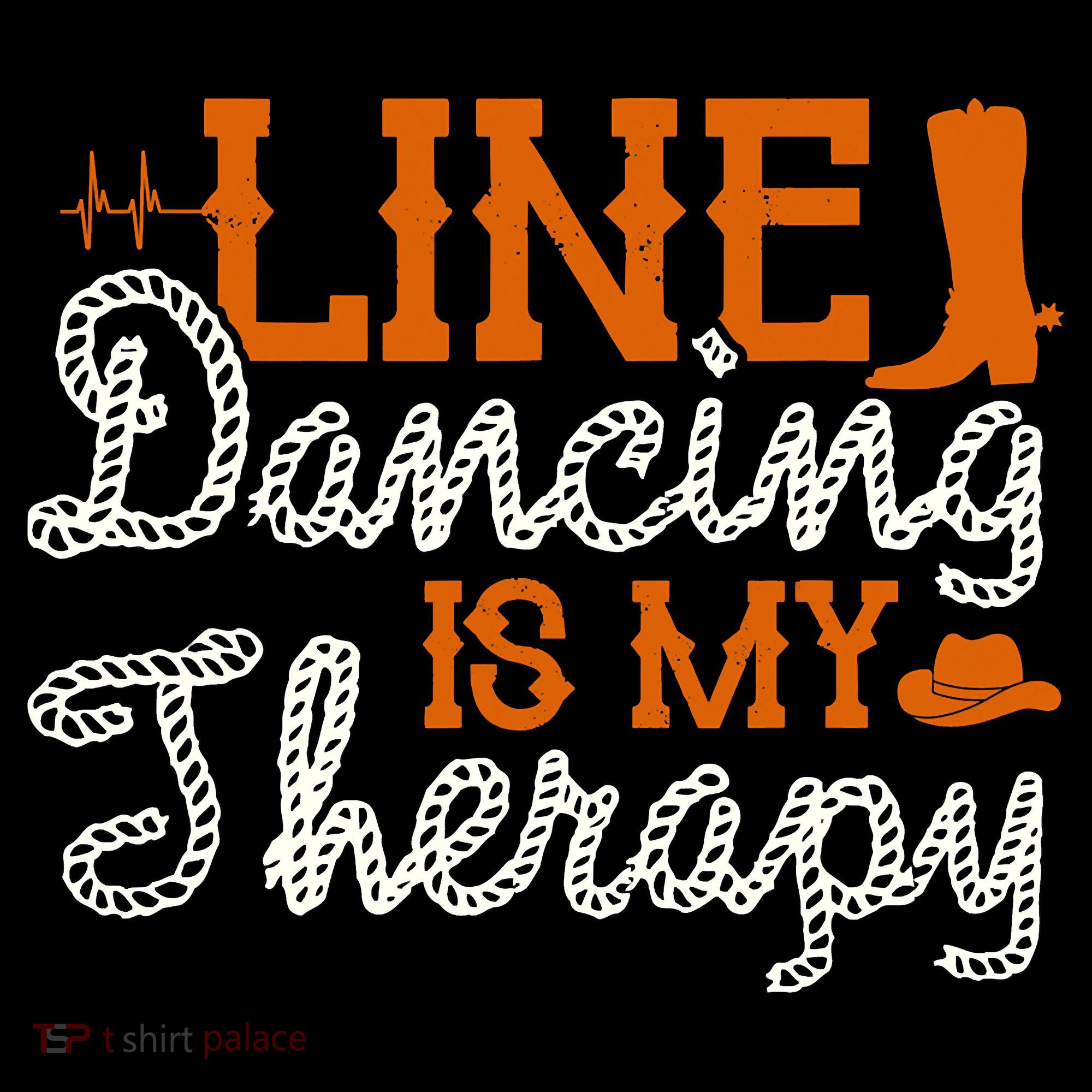 Line Dancing Is My Therapy Line Dance Backpack