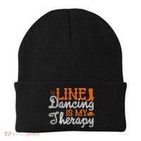 Line Dancing Is My Therapy Line Dance Beanie thumb 0
