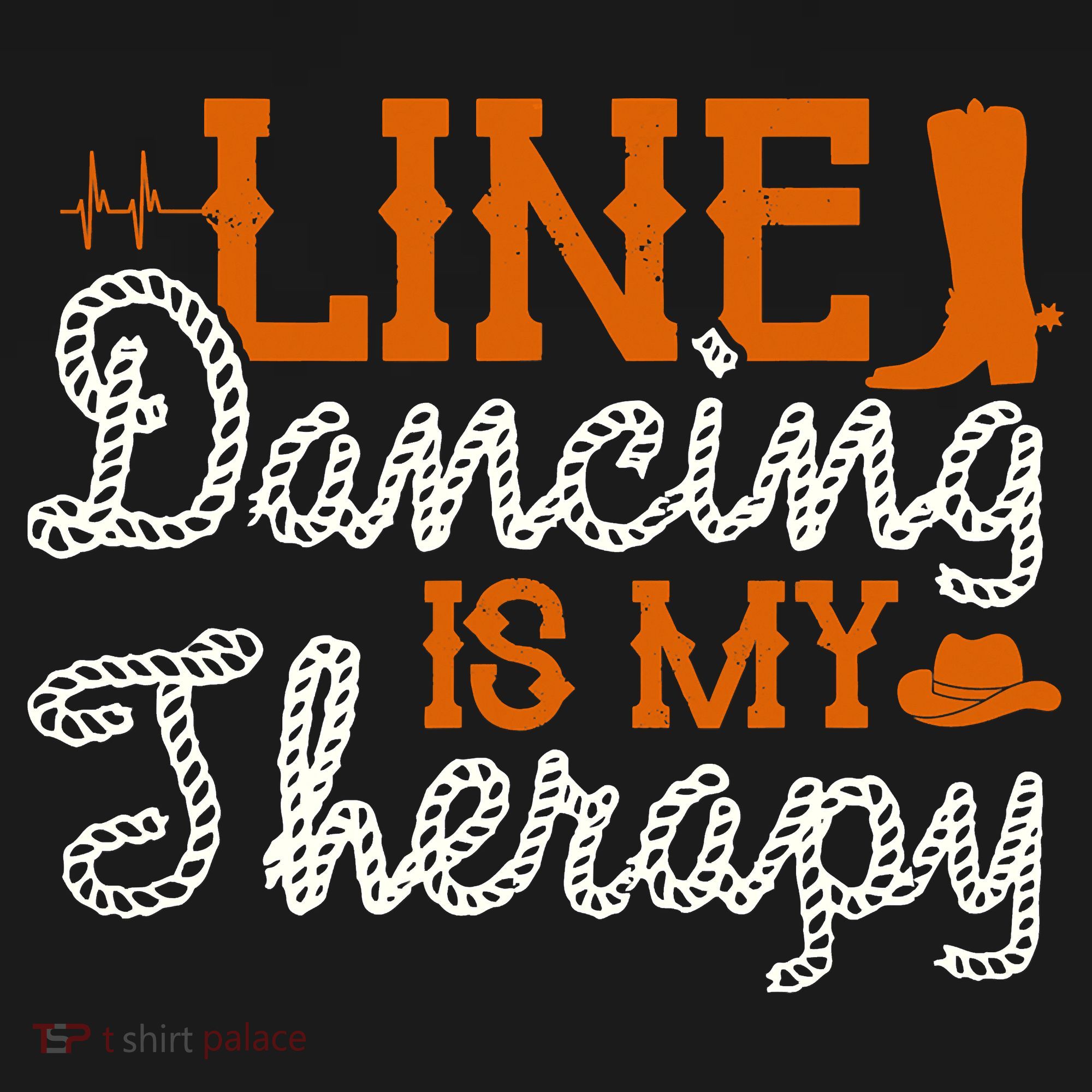 Line Dancing Is My Therapy Line Dance Polo
