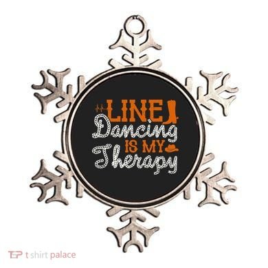 Line Dancing Is My Therapy Line Dance Ornament