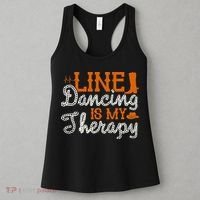 Line Dancing Is My Therapy Line Dance Women's Tank Top thumb 3