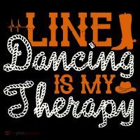 Line Dancing Is My Therapy Line Dance Toddler Hoodie thumb 2