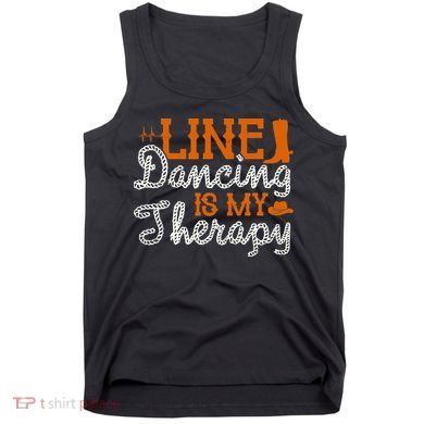 Line Dancing Is My Therapy Line Dance Tank Top