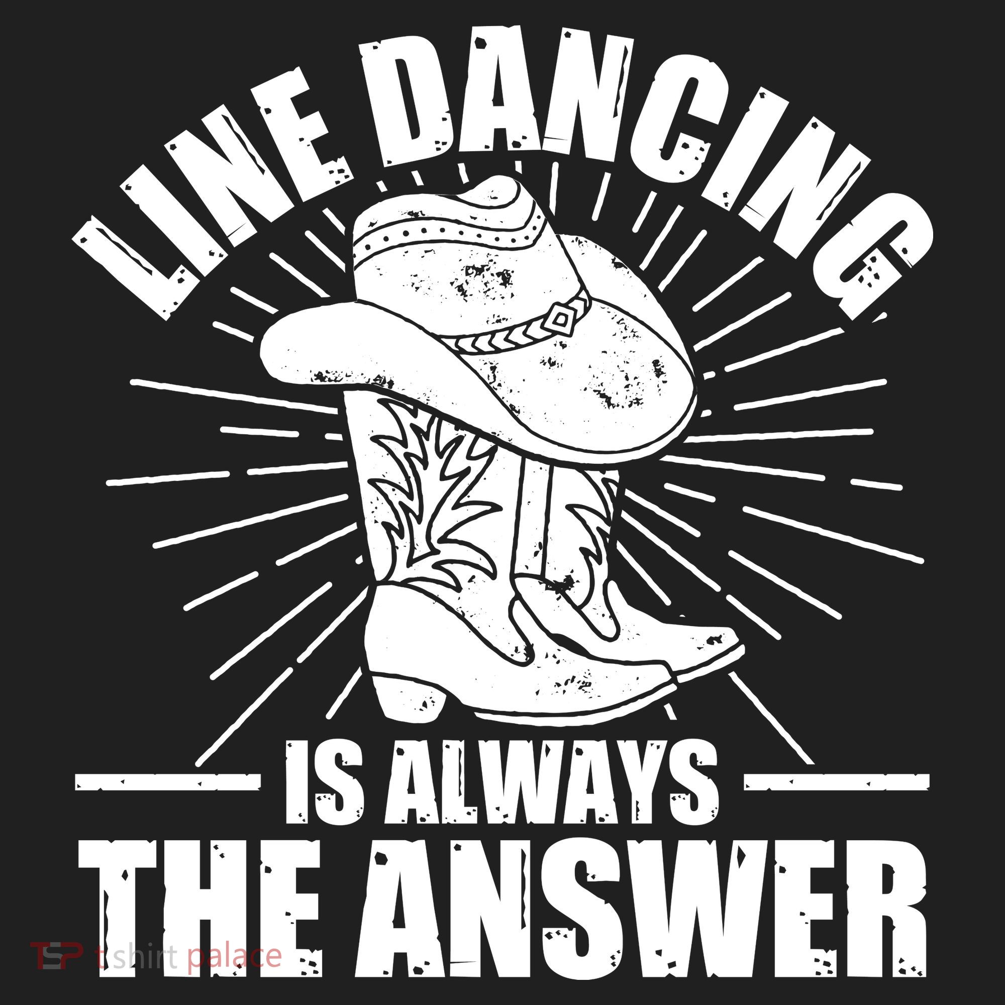 Line Dancing Is Always The Answer Tumbler