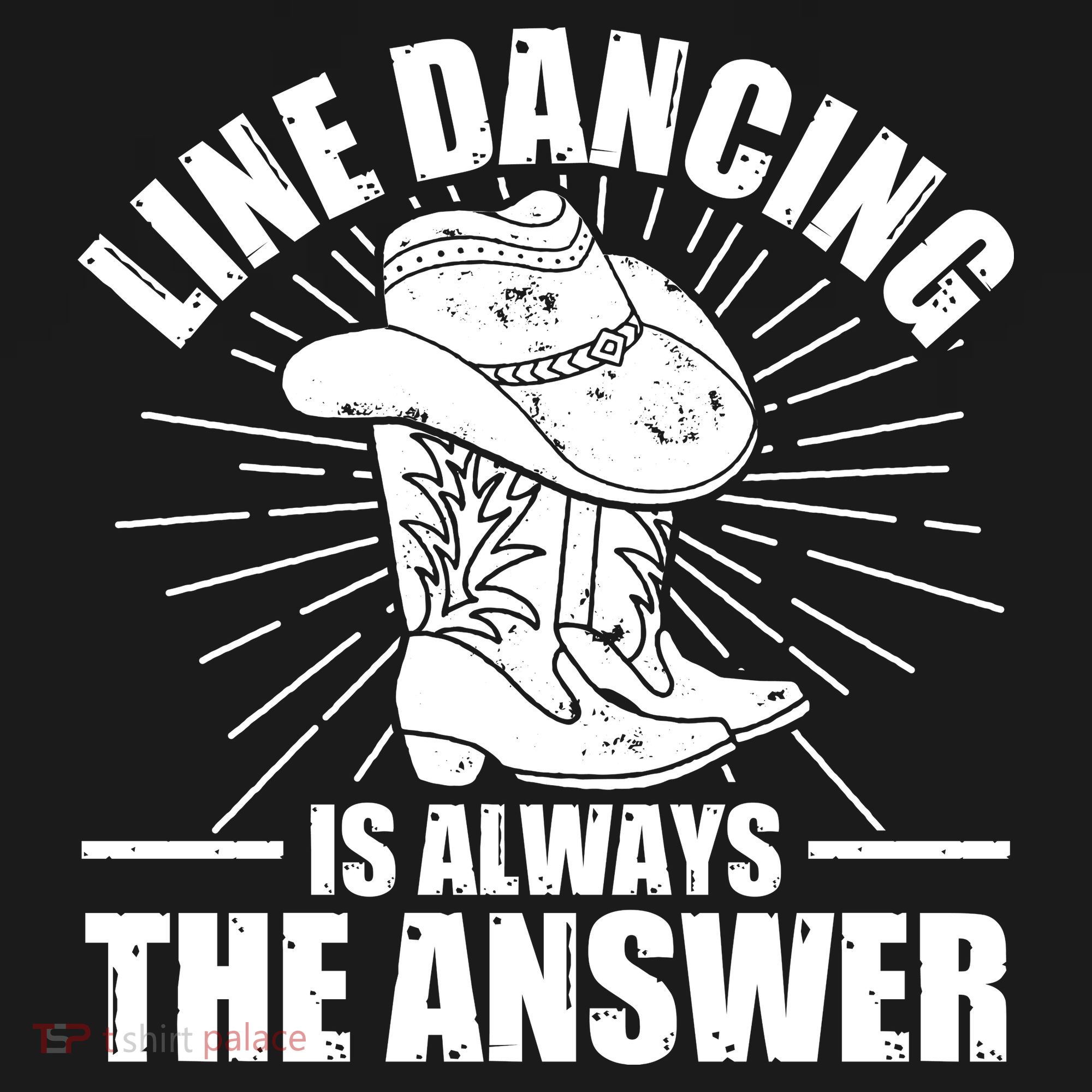 Line Dancing Is Always The Answer Kids Sweatshirt