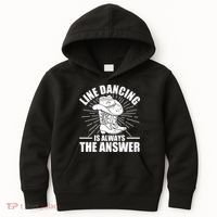 Line Dancing Is Always The Answer Kids Hoodie thumb 0