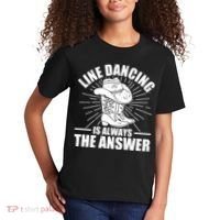 Line Dancing Is Always The Answer Kids T-Shirt thumb 2