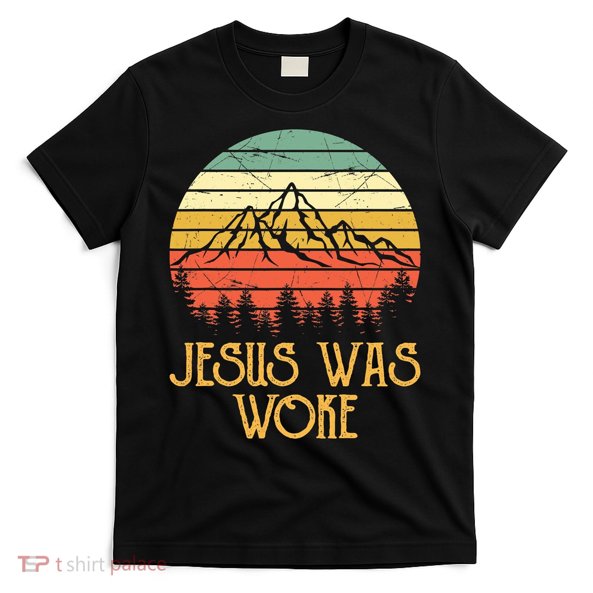 Liberal Democrat Jesus Was Woke Christian T-Shirt