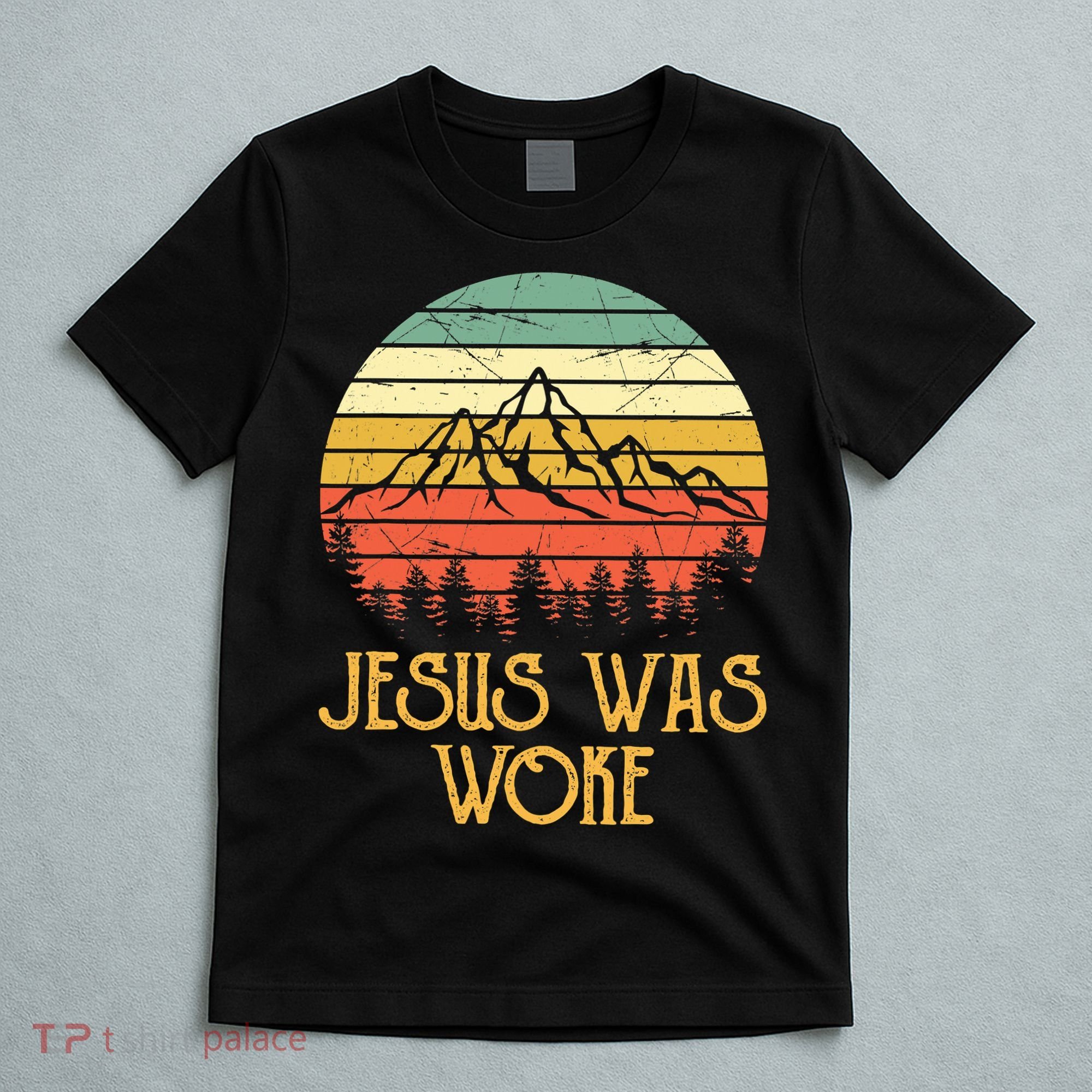 Liberal Democrat Jesus Was Woke Christian T-Shirt