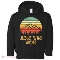 Liberal Democrat Jesus Was Woke Christian Toddler Hoodie thumb 0