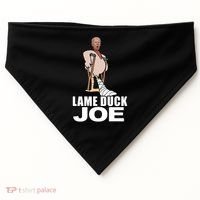 Lame Duck Joe Biden Funny USA-Made Doggie Bandana thumb 0