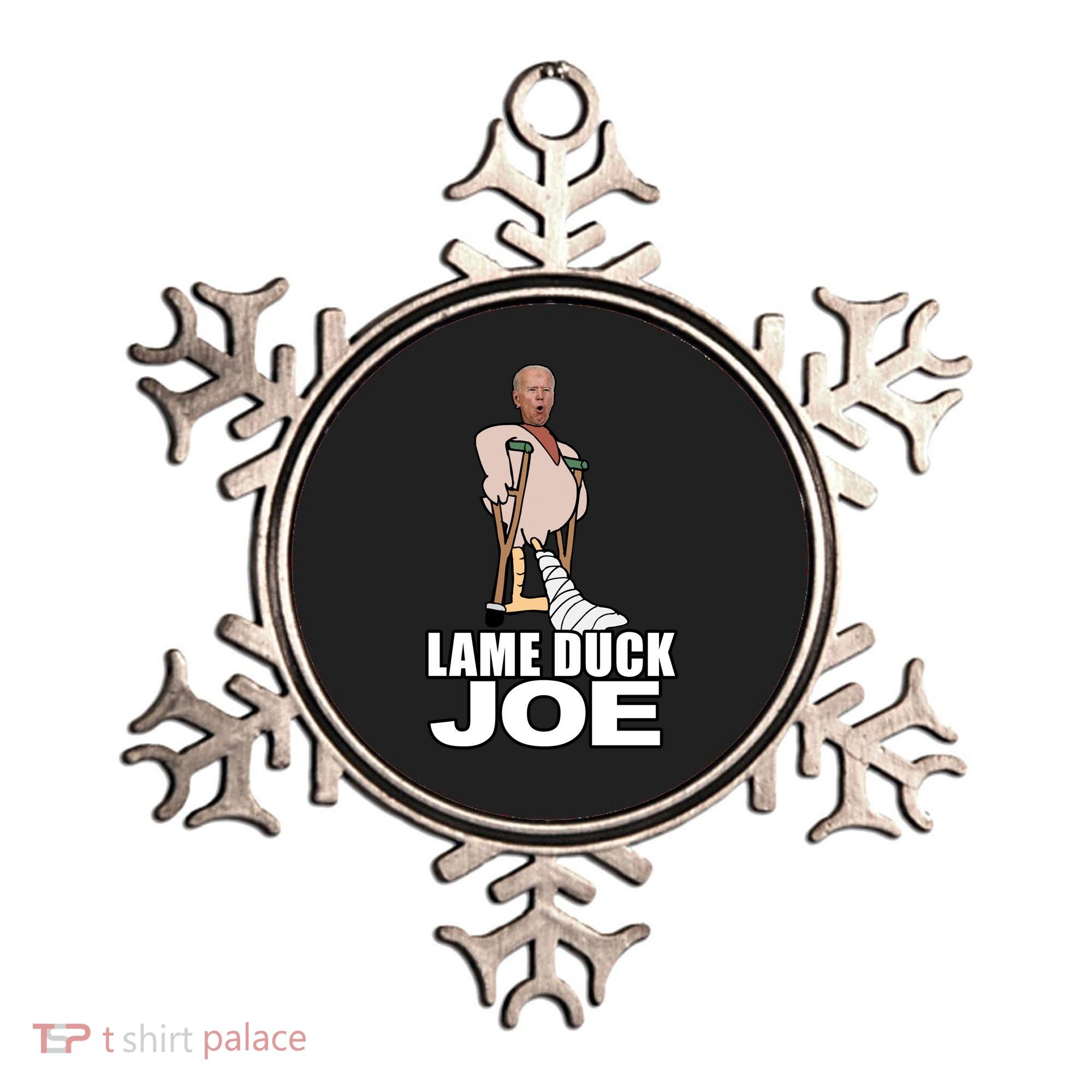 Lame Duck Joe Biden Funny Ornament