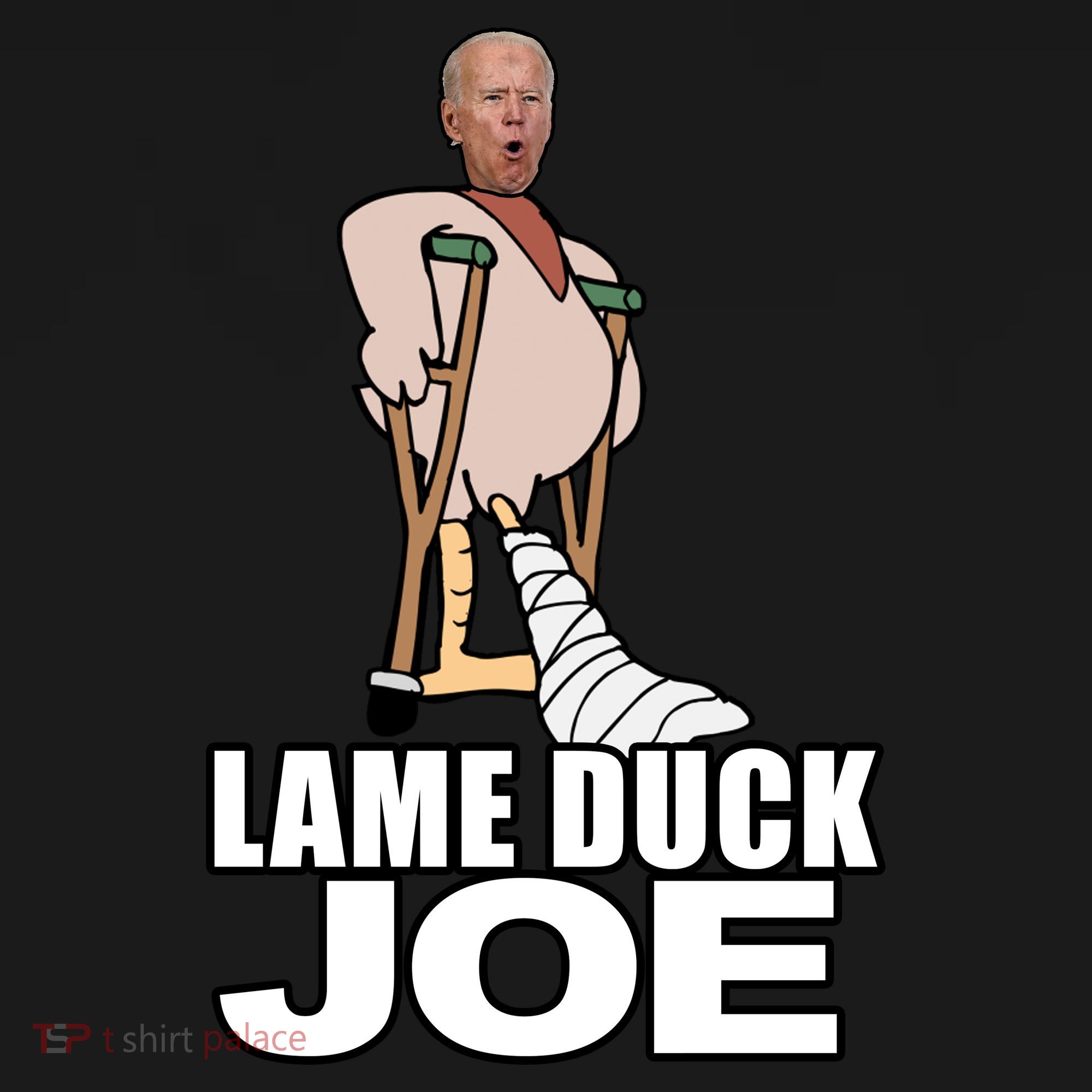 Lame Duck Joe Biden Funny Ornament