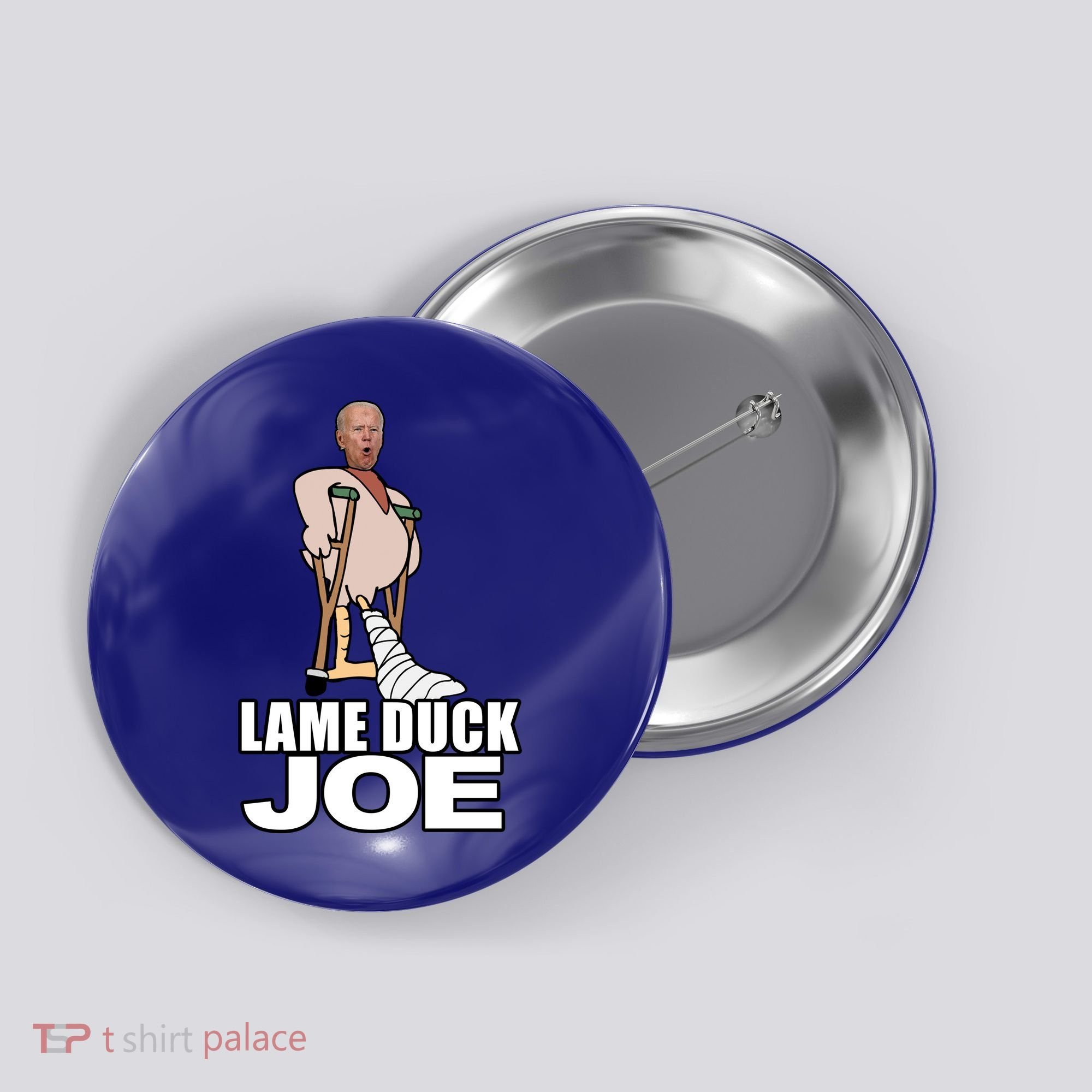 Lame Duck Joe Biden Funny Button