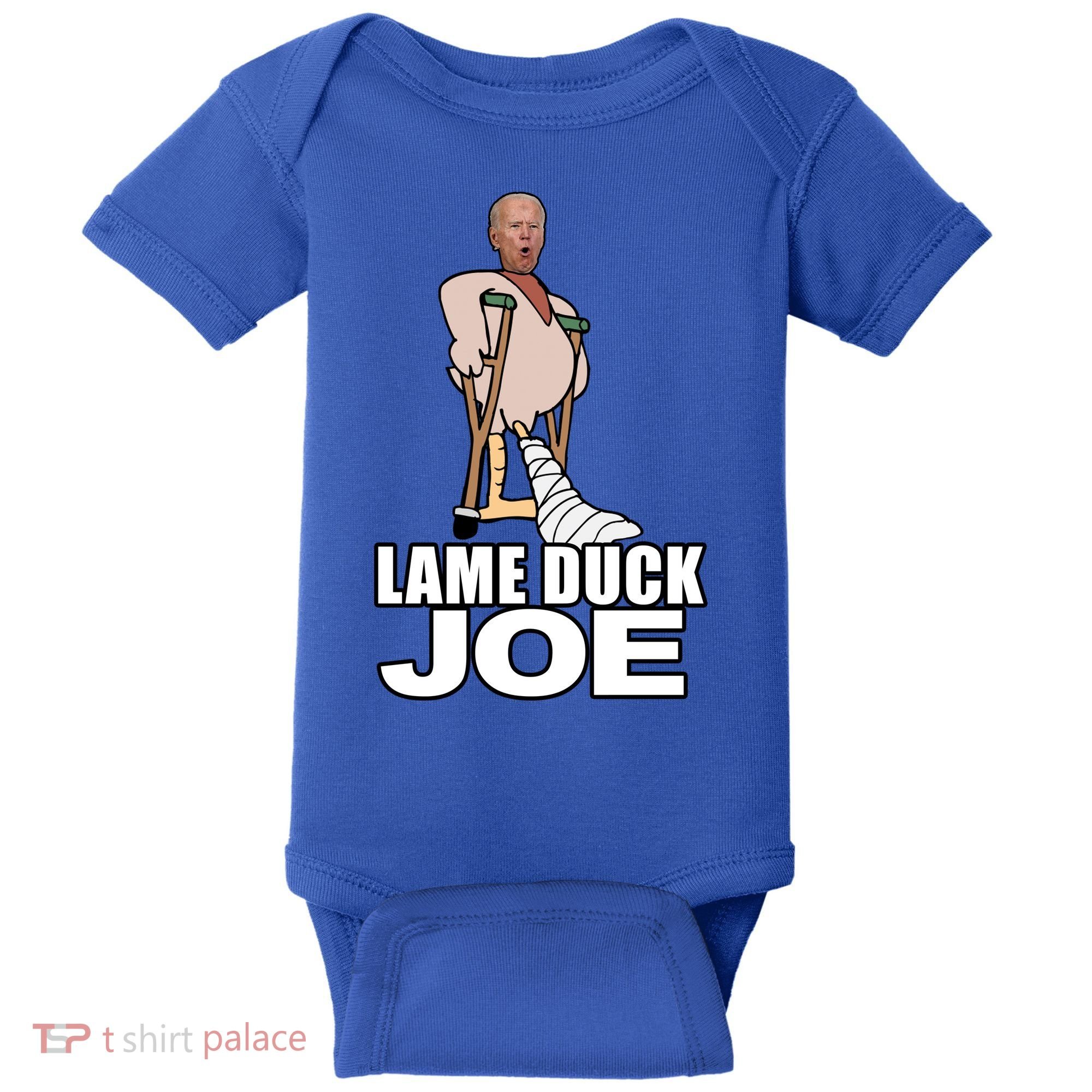 Lame Duck Joe Biden Funny Baby Bodysuit