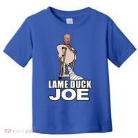 Lame Duck Joe Biden Funny Toddler T-Shirt thumb 0