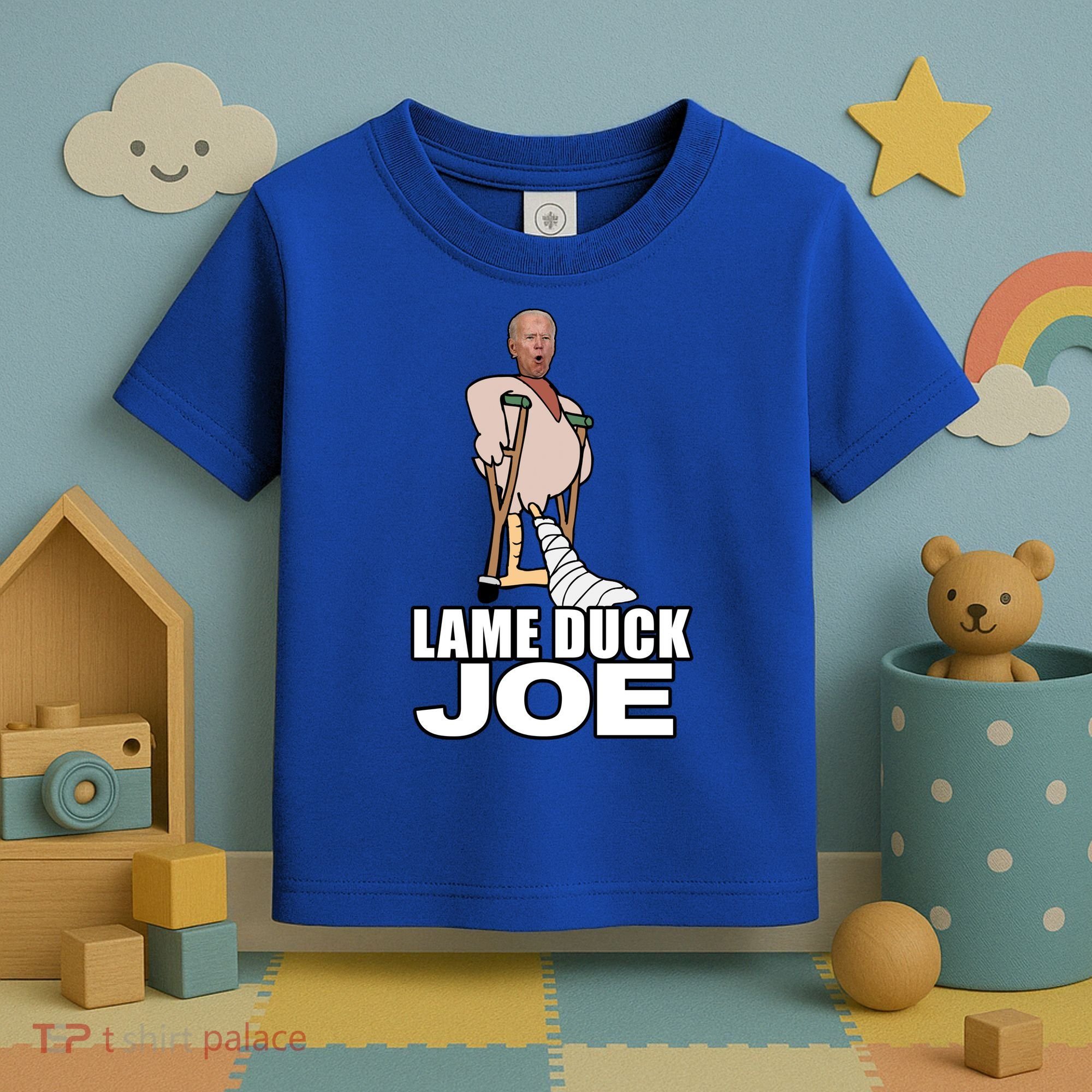 Lame Duck Joe Biden Funny Toddler T-Shirt