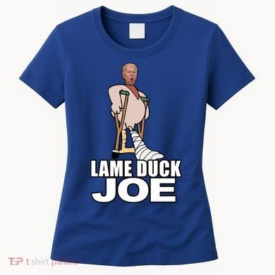 Lame Duck Joe Biden Funny Women's T-Shirt